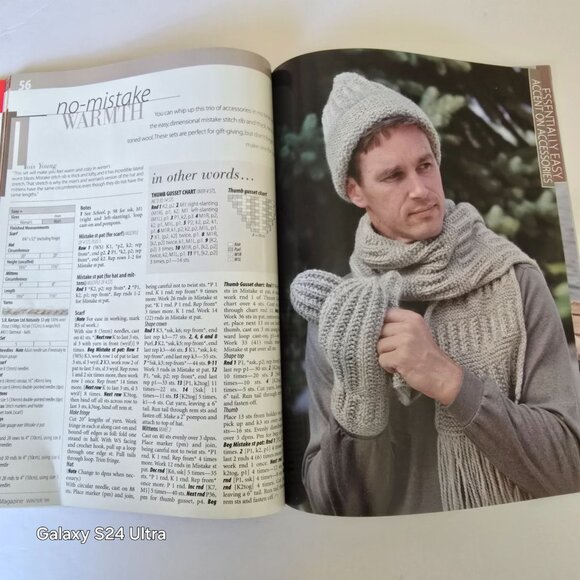 Knitters Magazine Winter 1999 Issue No.57 With Features On Unisex Sweater Design - Picture 15 of 16